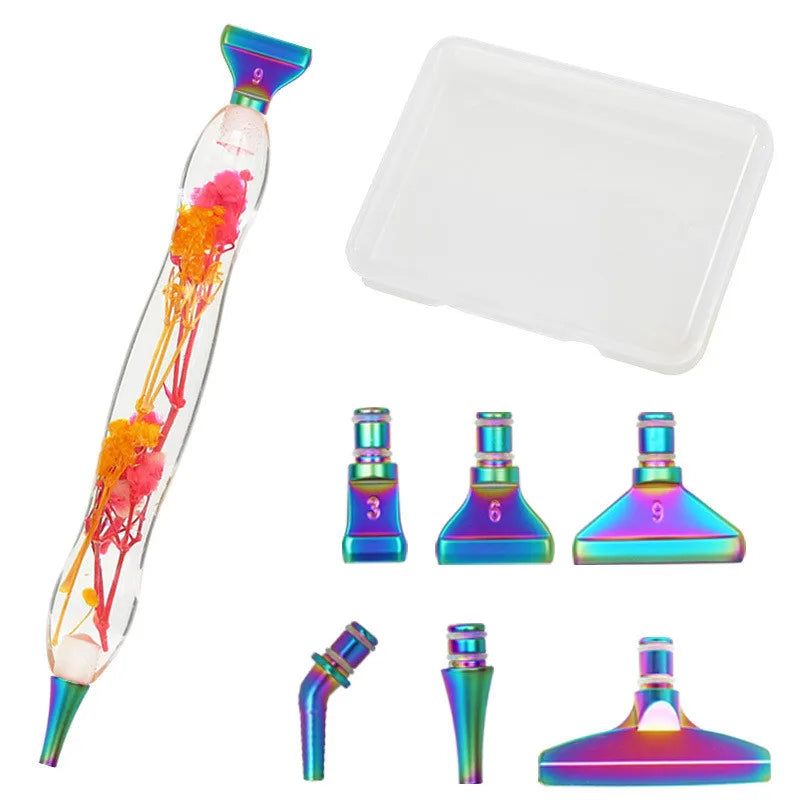 Botanical Spark – Resin Diamond Painting Pens & Tray