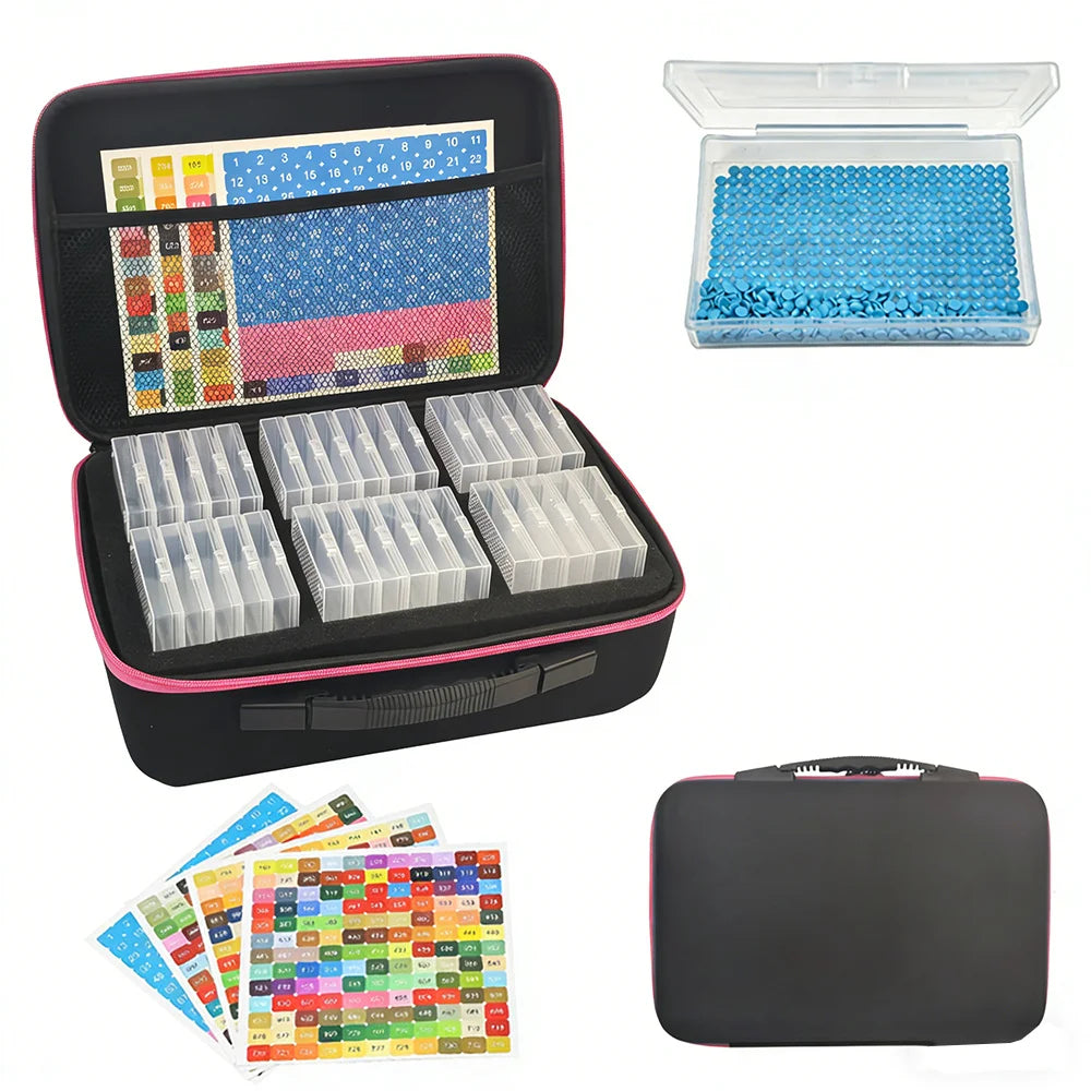 Color Keeper – 32 & 64 Tray Diamond Painting Organizer