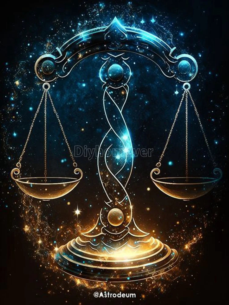 Starlit Signs – Zodiac Diamond Painting Collection