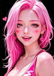 Modern Muse – Abstract Portrait Collection Diamond Painting Kit artwork design 11