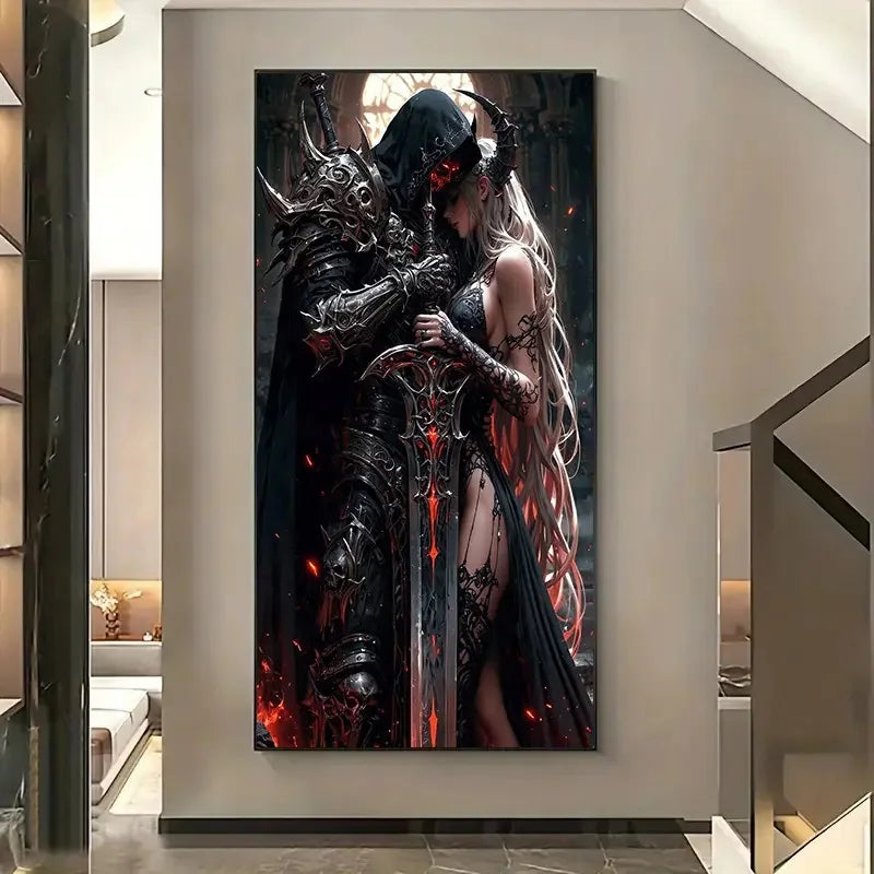 Dark Legends – Fantasy Portrait Diamond Painting Kit