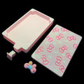 Blush Bow – Magnetic-Lid Diamond Painting Tray