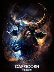 Starlit Signs – Zodiac Diamond Painting Collection artwork design B9