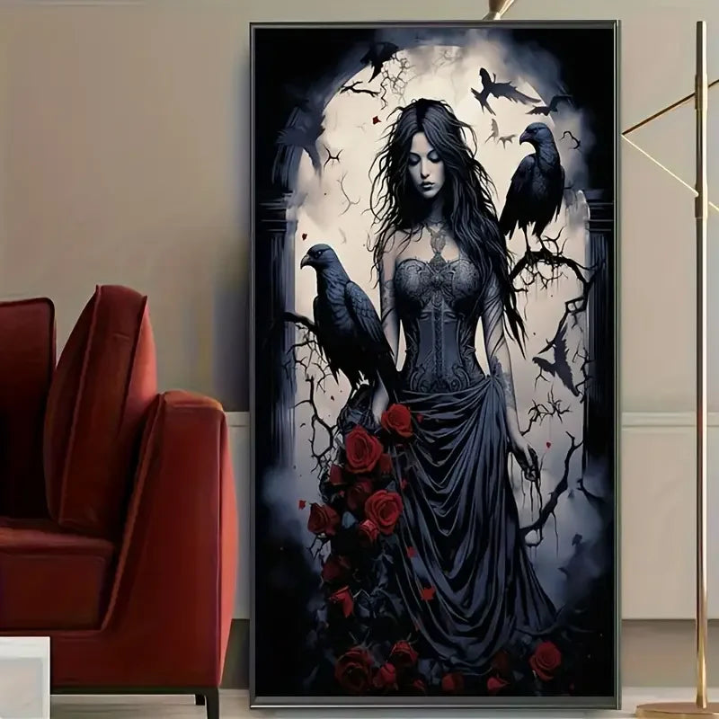 Dark Enchantment Diamond Painting Kit – Round Drills