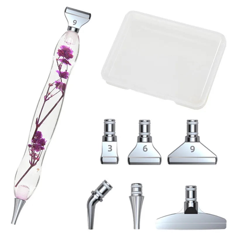 Botanical Spark – Resin Diamond Painting Pens & Tray