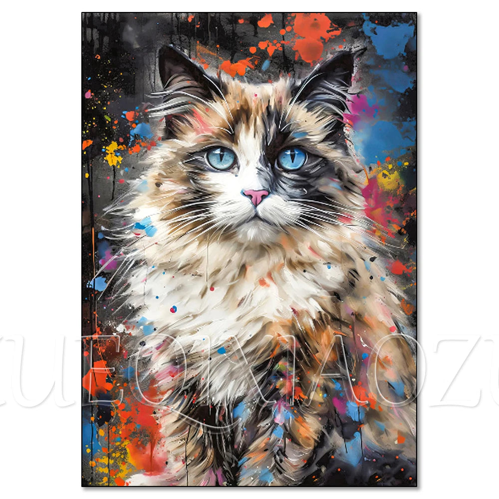 Kaleidoscope Companions – Animal Collection Diamond Painting Kit