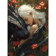 Dragonbound Archives – Dark Academia Diamond Painting Collection artwork design B6