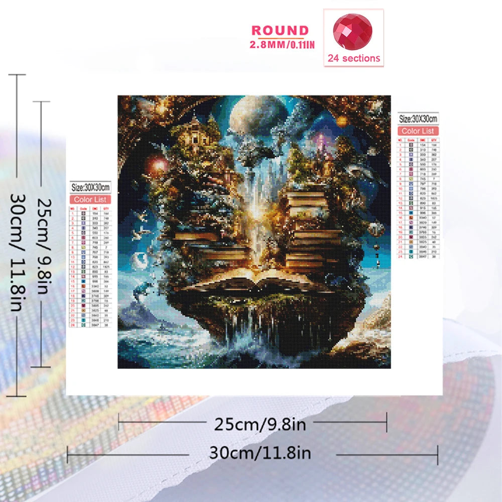 Moonlit Storybook Diamond Painting Kit