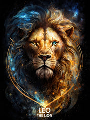 Starlit Signs – Zodiac Diamond Painting Collection artwork design B12