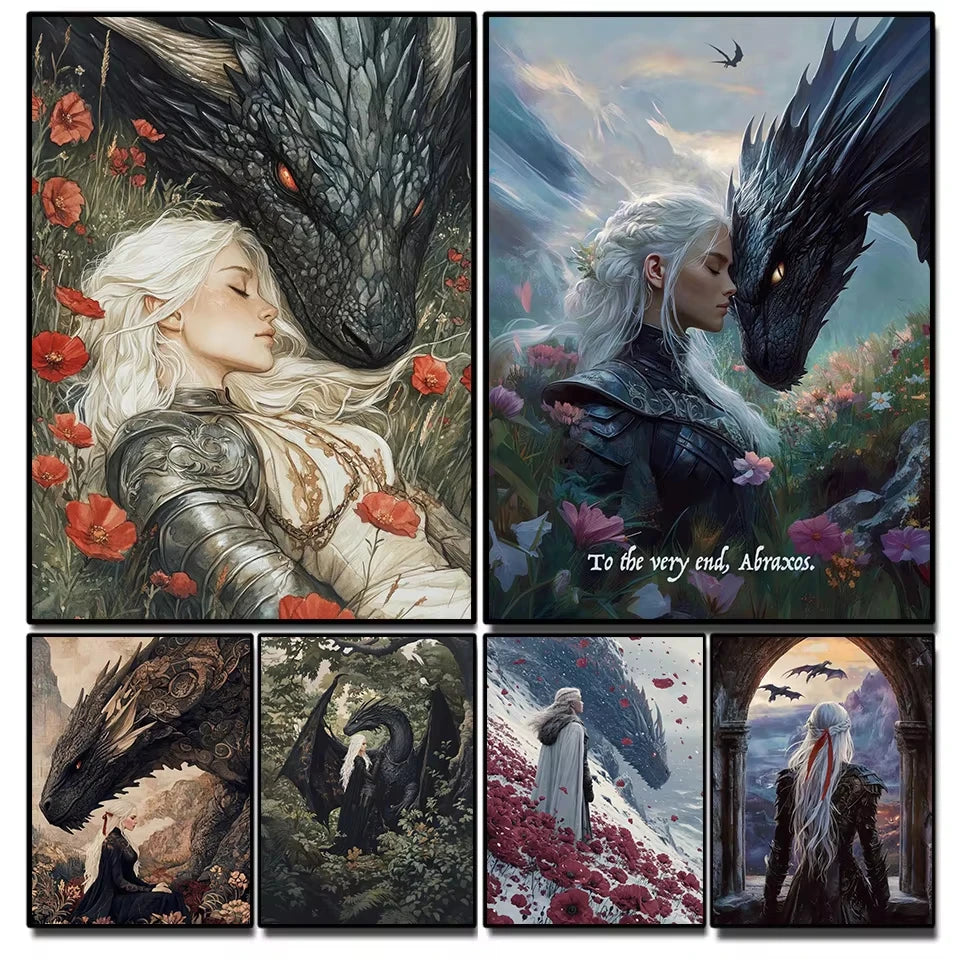 Dragonbound Archives – Dark Academia Diamond Painting Collection