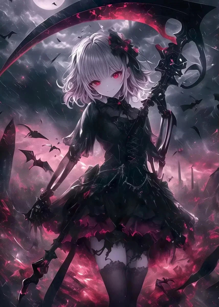 Moonlit Misfits – Gothic Girl Collection Diamond Painting Kit
