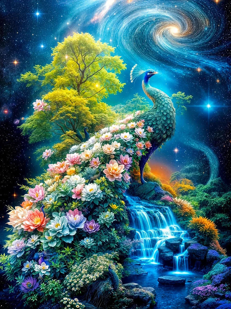 Celestial Wildlife AB & Fairy Dust Diamond Painting Collection