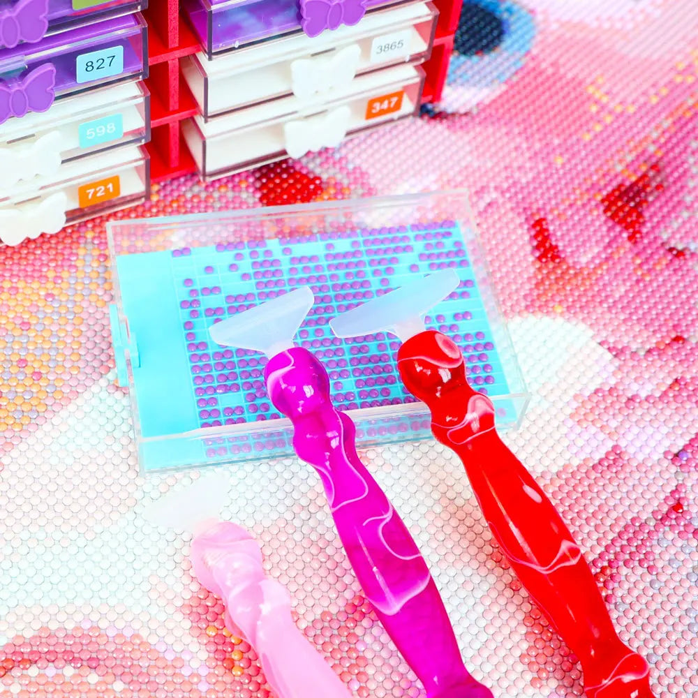 TwistTip Resin Diamond Painting Pen – Metal or Plastic Tip Options