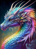 Prismatic Dragon Diamond Painting Kit