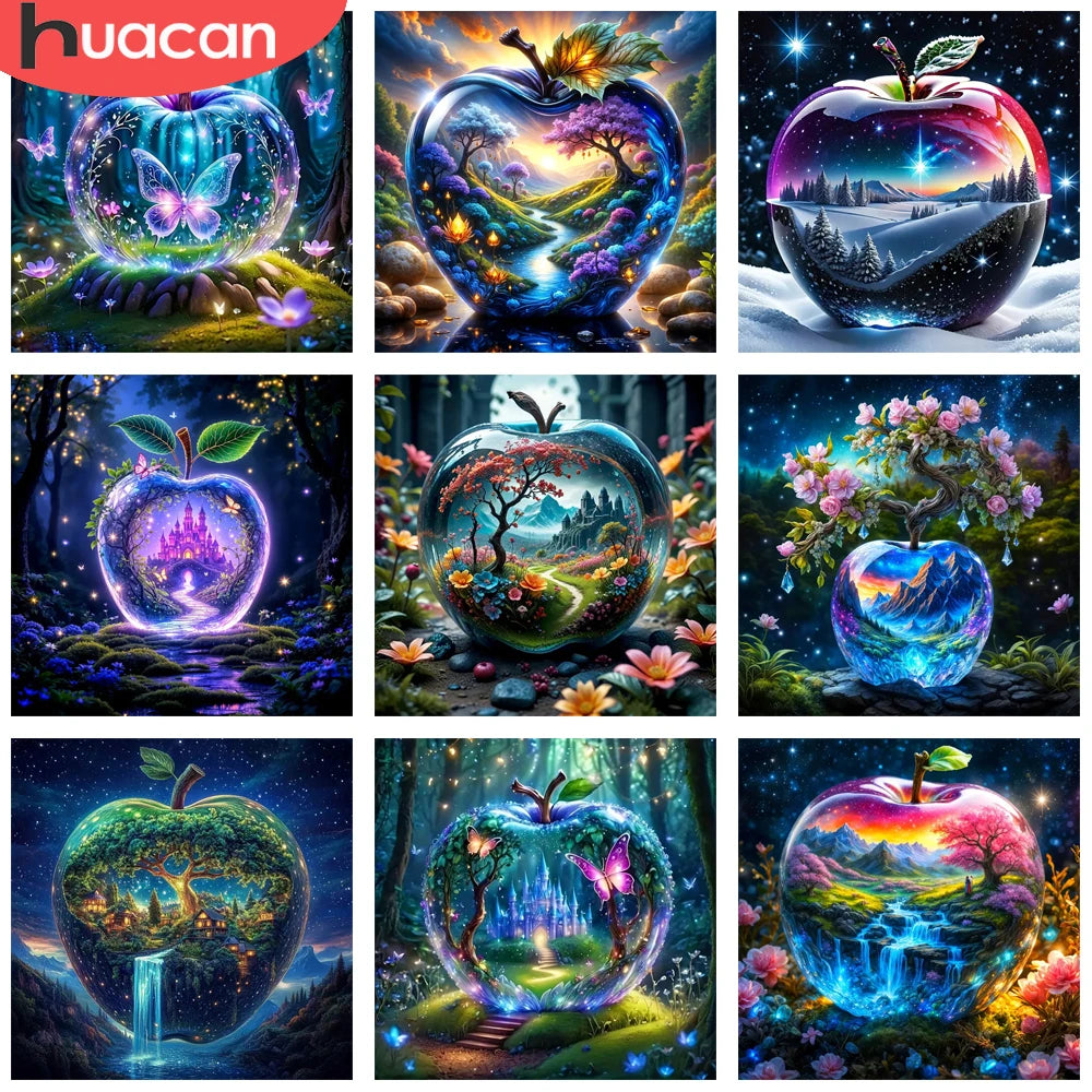 Enchanted Worlds – Glass Landscape Diamond Painting Collection
