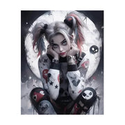 Midnight Companions – Gothic Girl & Bear AB Diamond Painting Collection artwork design SY2694