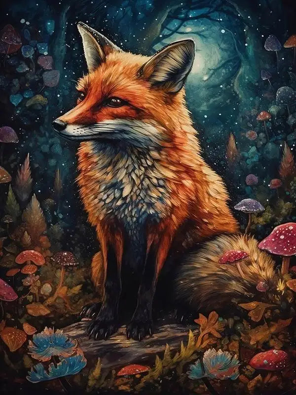 Prismatic Wildlife – AB & Fairy Dust Diamond Painting Kit