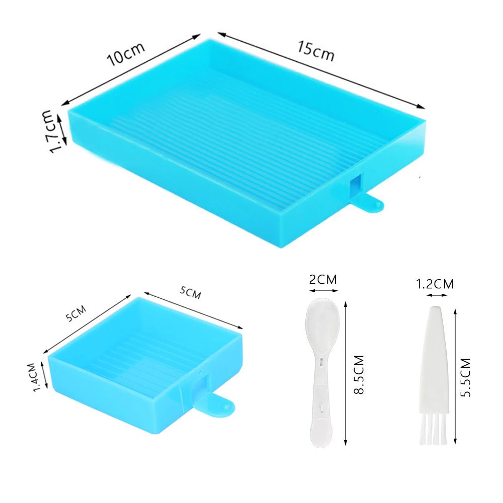 Botanical Spark – Resin Diamond Painting Pens & Tray