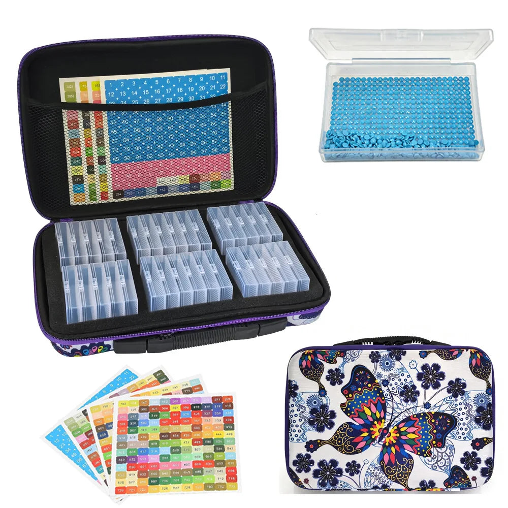 Color Keeper – 32 & 64 Tray Diamond Painting Organizer