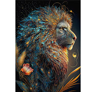 Regal Lion Fantasy Collection Diamond Painting Kit artwork design 1