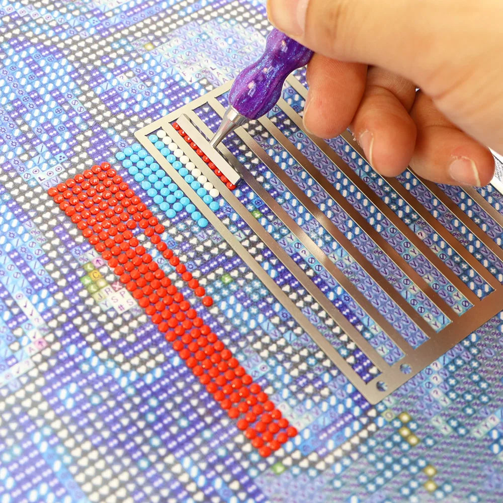 Precision Row Diamond Painting Ruler Set – Round or Square