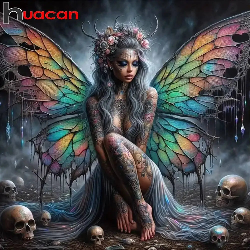 Twilight Wings – Gothic Fairy Diamond Painting Kit