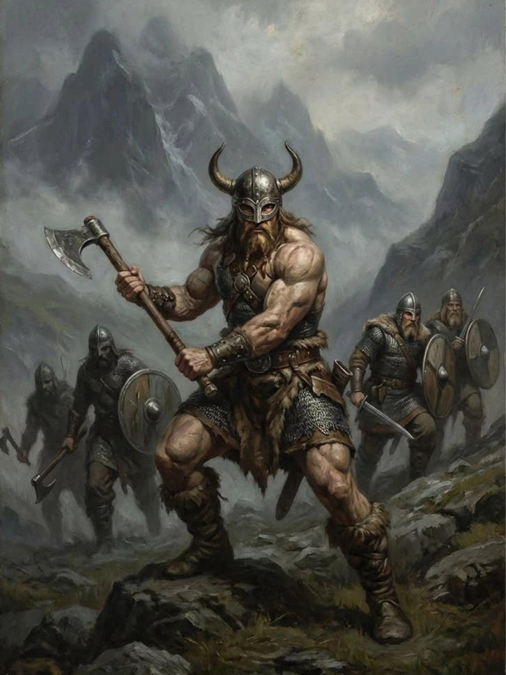 Berserker Legends – Viking Warrior AB Diamond Painting Collection