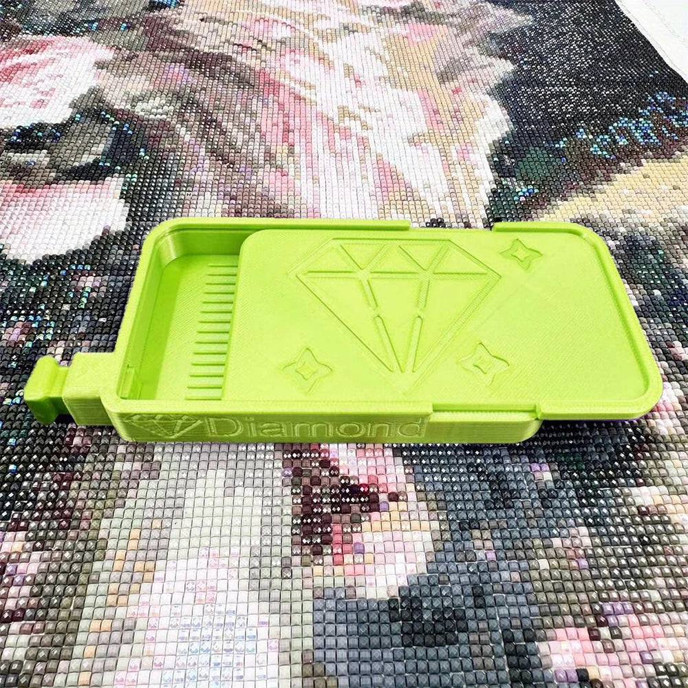 SlideStore Diamond Painting Tray with Sliding Cover