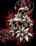 Sugar Skull Blooms – AB & Fairy Dust Diamond Painting Collection