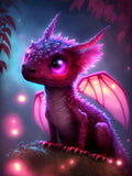 Enchanted Baby Dragons AB & Fairy Dust Diamond Painting Collection
