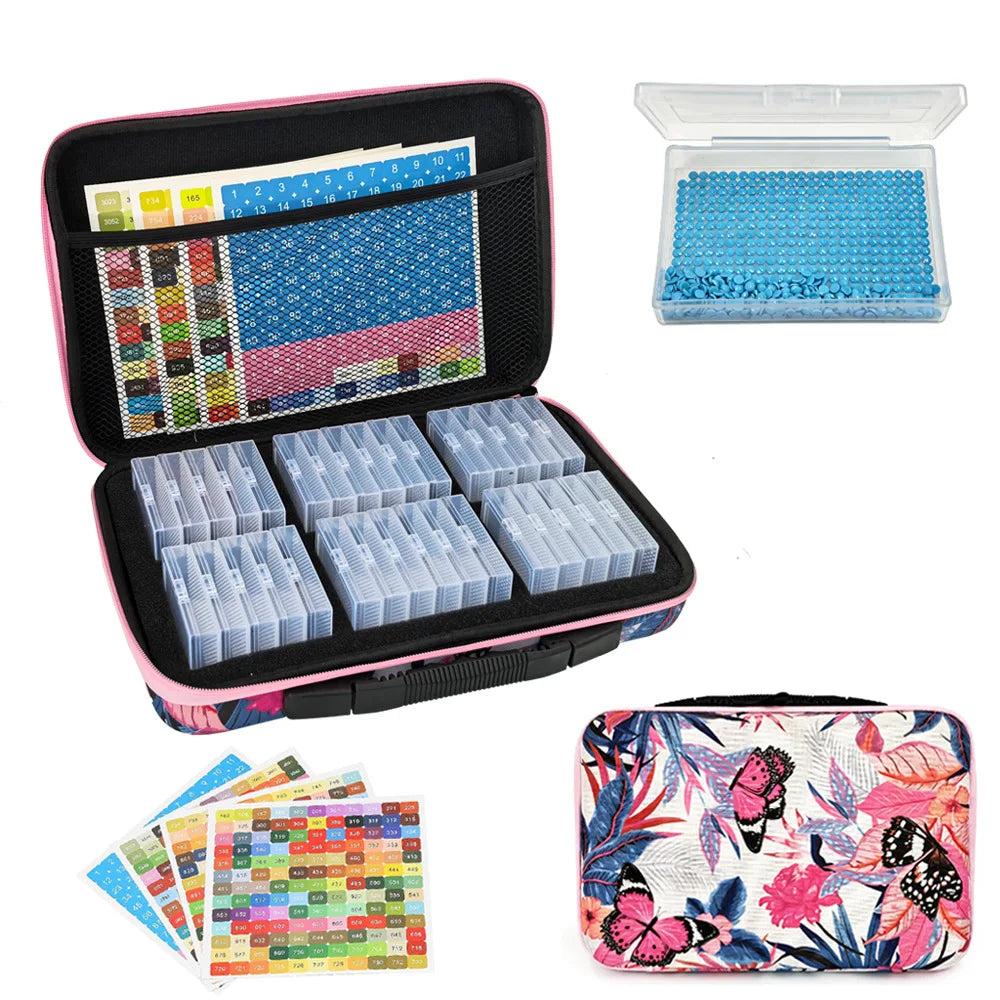 Color Keeper – 32 & 64 Tray Diamond Painting Organizer