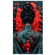 Sakura & Dragons – Japanese Fantasy Diamond Painting Collection artwork design PDL4057