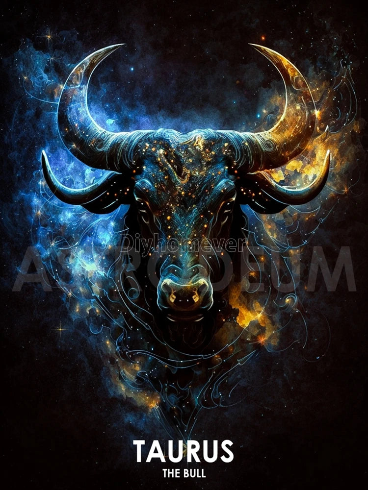 Starlit Signs – Zodiac Diamond Painting Collection