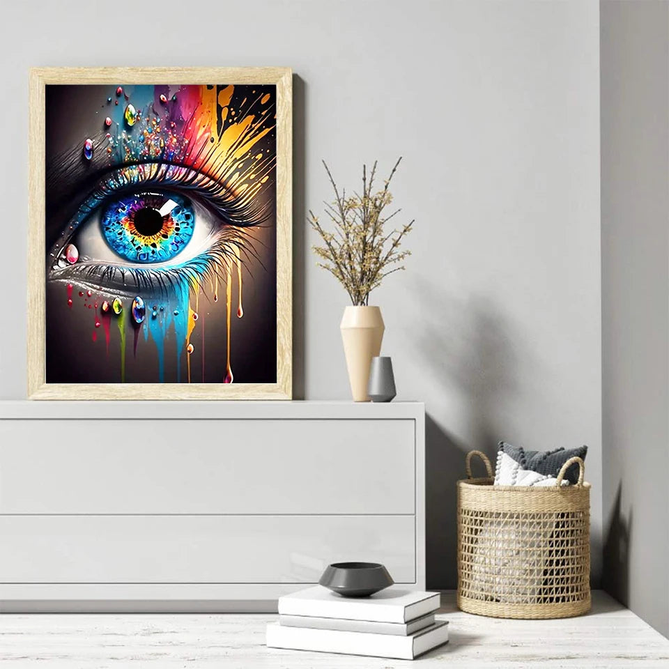 Kaleidoscope Gaze Diamond Painting Kit