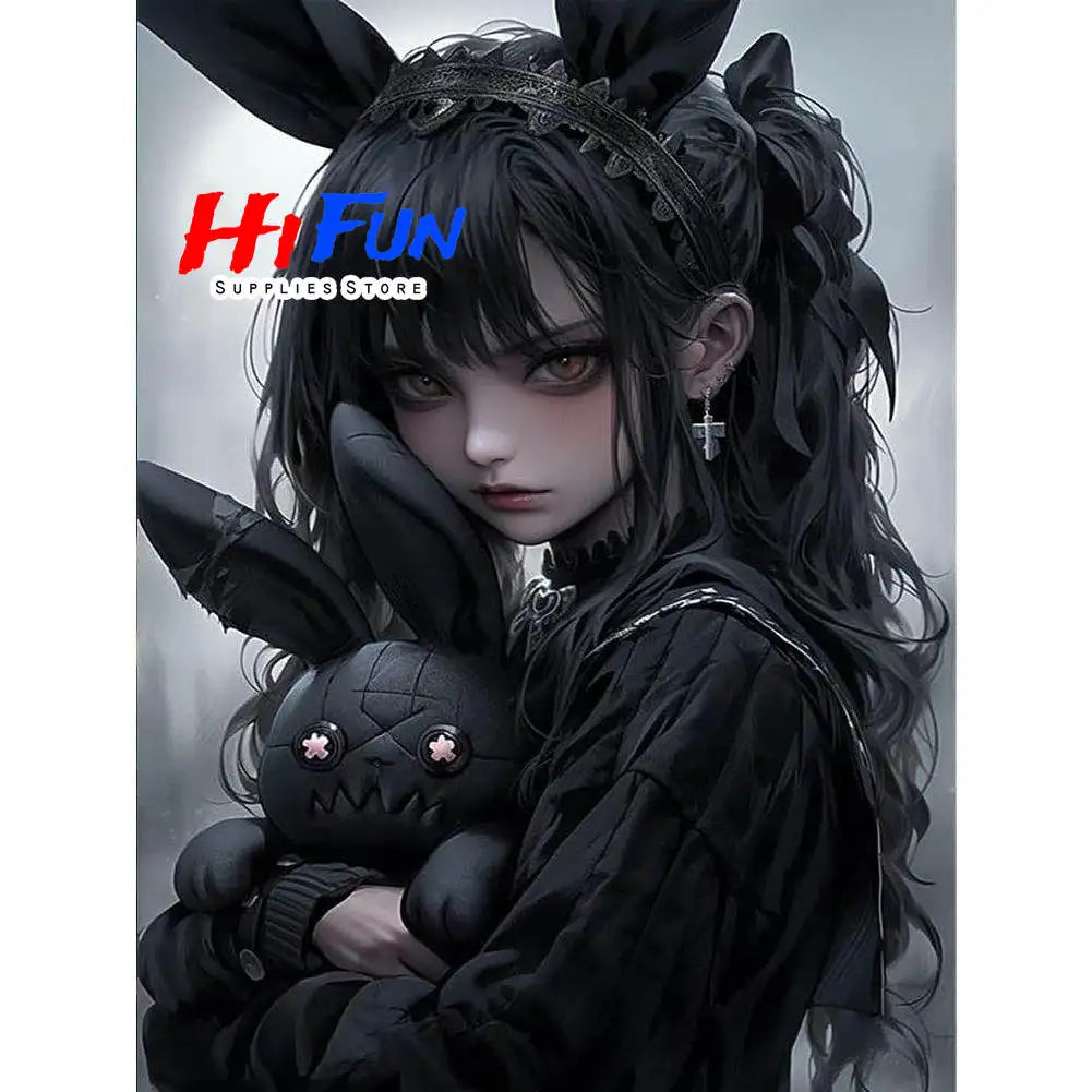 Twilight Dolls – Gothic Character Collection Diamond Painting Kit