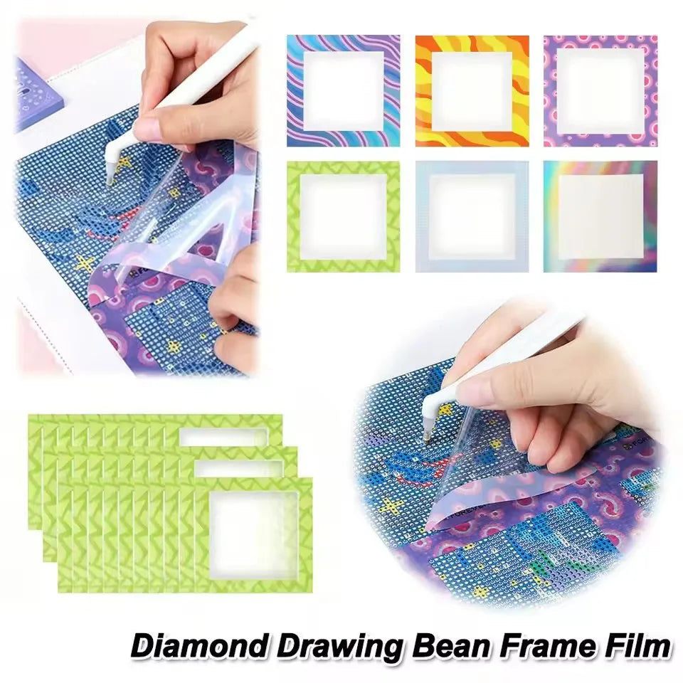 Reusable Diamond Painting Alignment Frames – 6 or 12 Pieces