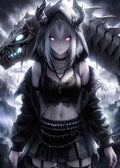 Moonlit Misfits – Gothic Girl Collection Diamond Painting Kit