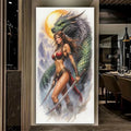 Dragonblade – Warrior & Dragon Diamond Painting Kit