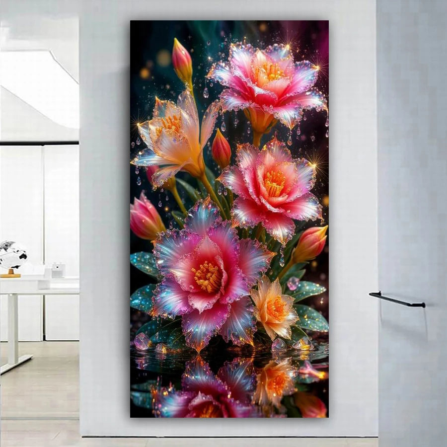 Petal Symphony – Floral Diamond Painting Collection
