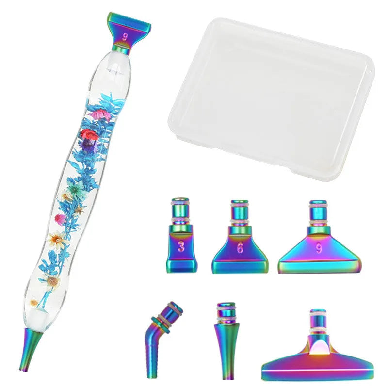 Botanical Spark – Resin Diamond Painting Pens & Tray