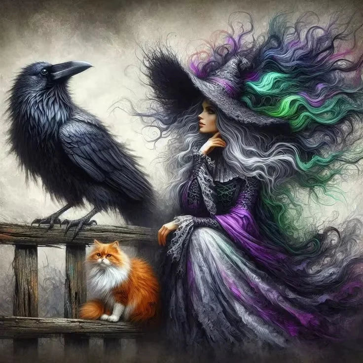 Spellbound Sisters – Witch Collection Diamond Painting Kit