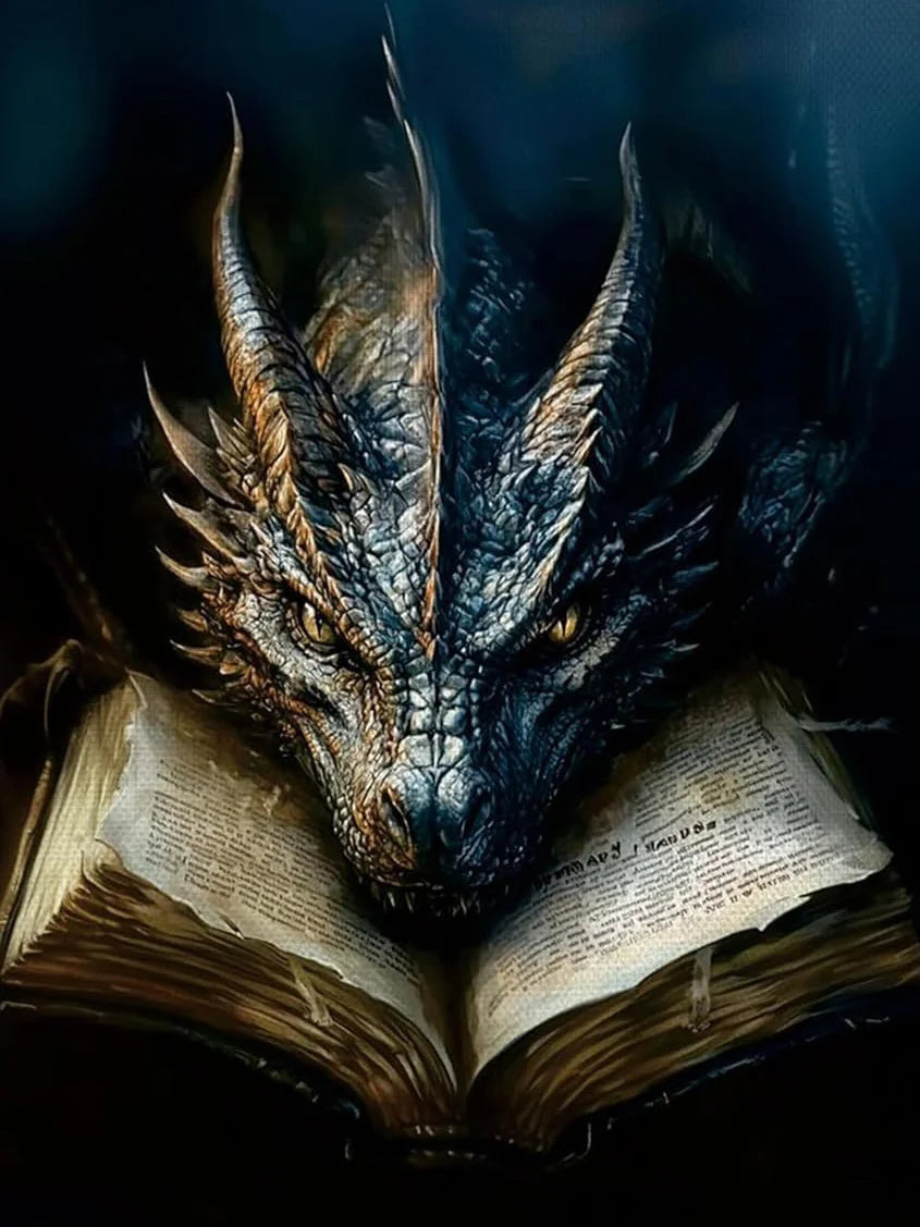 Dragon Reverie – Fantasy Dragon Diamond Painting Kit