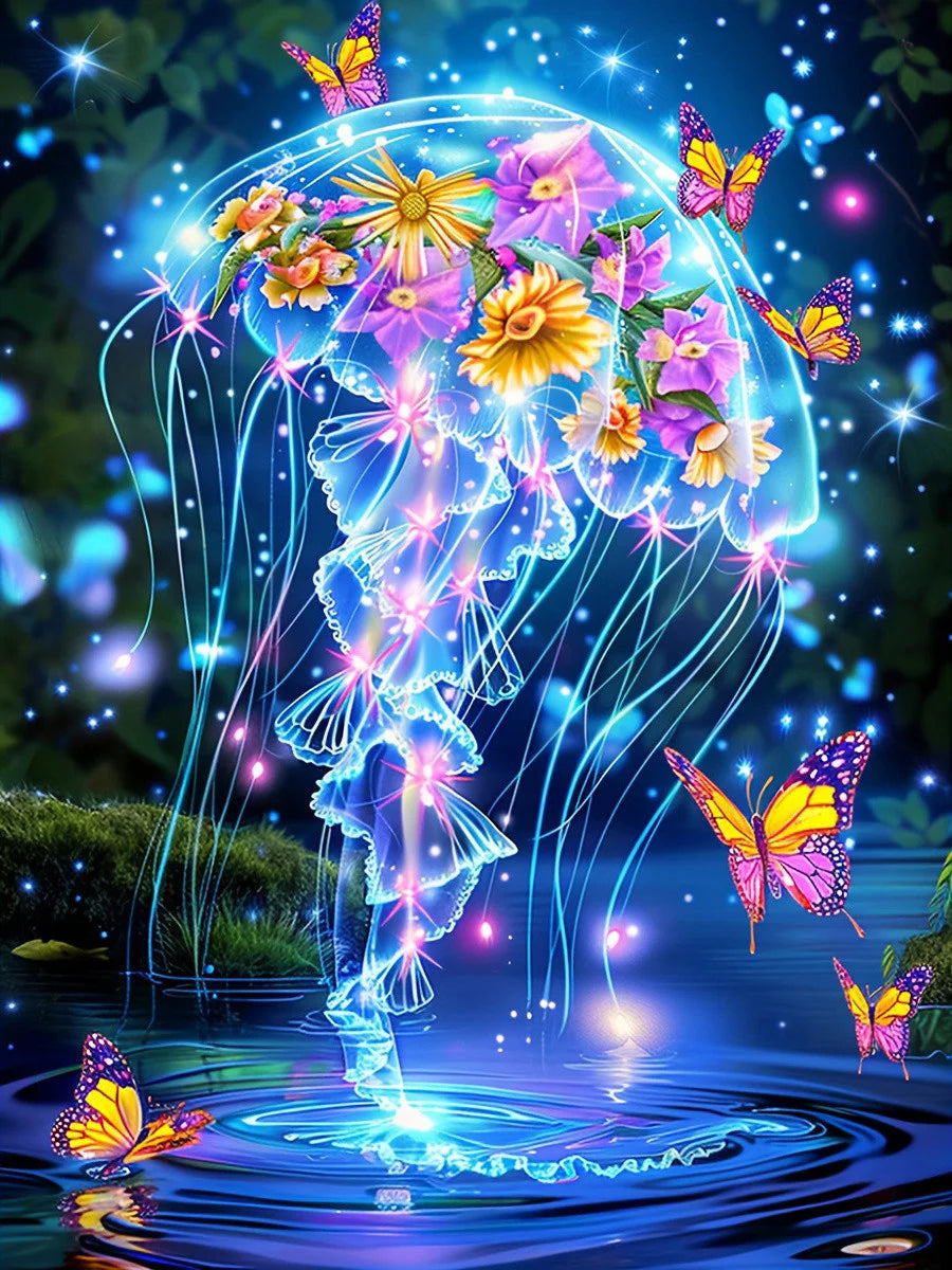 Celestial Wildlife AB & Fairy Dust Diamond Painting Collection
