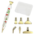 Botanical Spark – Resin Diamond Painting Pens & Tray — Gold 1 included in Zodiac Precision Bundle
