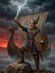 Berserker Legends – Viking Warrior AB Diamond Painting Collection artwork design Y200-5