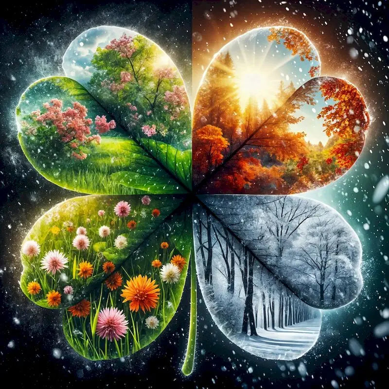 Seasons of Serenity – Landscape Diamond Painting Kit