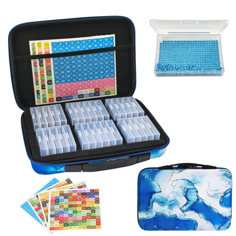 Color Keeper – 32 & 64 Tray Diamond Painting Organizer
