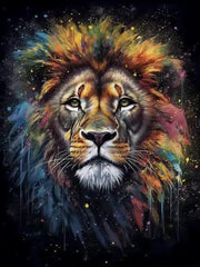 Prismatic Wildlife – AB & Fairy Dust Diamond Painting Kit artwork design F