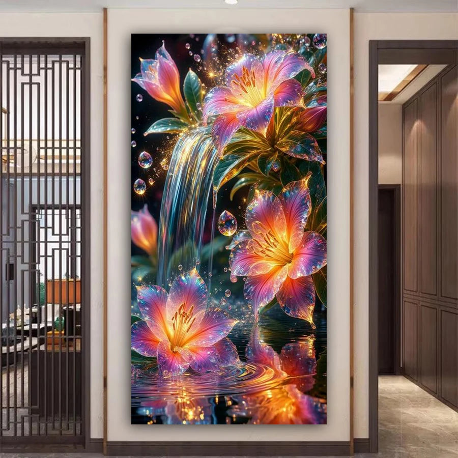 Petal Symphony – Floral Diamond Painting Collection