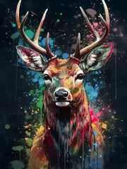 Prismatic Wildlife – AB & Fairy Dust Diamond Painting Kit artwork design E